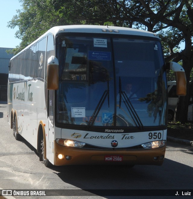 Lourdes Tur 950 na cidade de Vitória, Espírito Santo, Brasil, por J.  Luiz. ID da foto: 7500623.