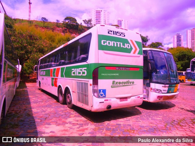 Empresa Gontijo de Transportes 21155 na cidade de Belo Horizonte, Minas Gerais, Brasil, por Paulo Alexandre da Silva. ID da foto: 7501465.