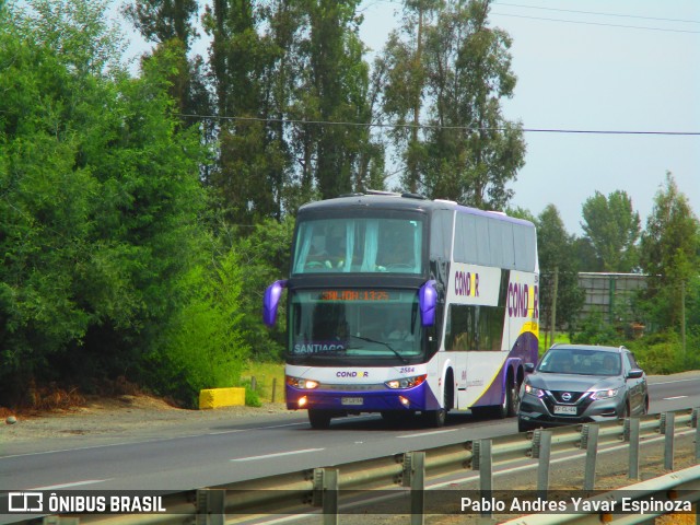 Condorbus 2584 na cidade de Los Ángeles, Biobío, Bío-Bío, Chile, por Pablo Andres Yavar Espinoza. Número da foto: #7502442.