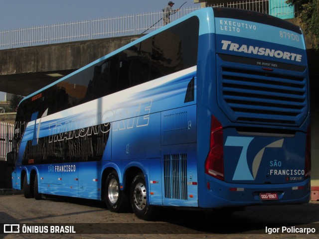 Transnorte - Transporte e Turismo Norte de Minas 87900 na cidade de Belo Horizonte, Minas Gerais, Brasil, por Igor Policarpo. Número da foto: #7501865.