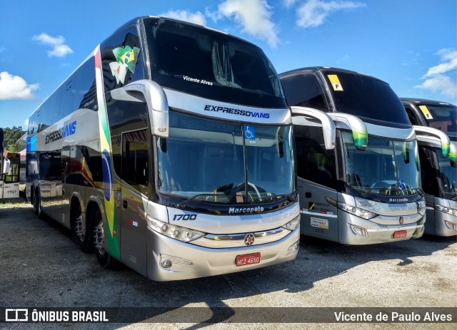 Expresso Vans 1700 na cidade de Aparecida, São Paulo, Brasil, por Vicente de Paulo Alves. Número da foto: #7500001.