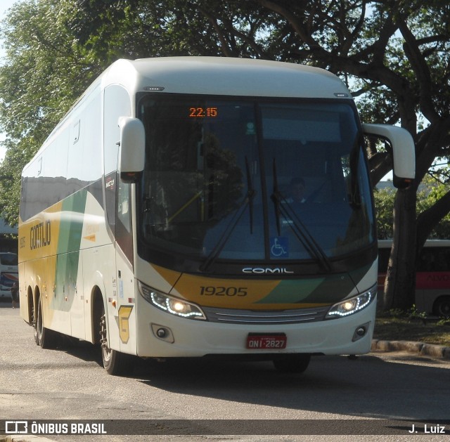 Empresa Gontijo de Transportes 19205 na cidade de Vitória, Espírito Santo, Brasil, por J.  Luiz. Número da foto: #7504047.