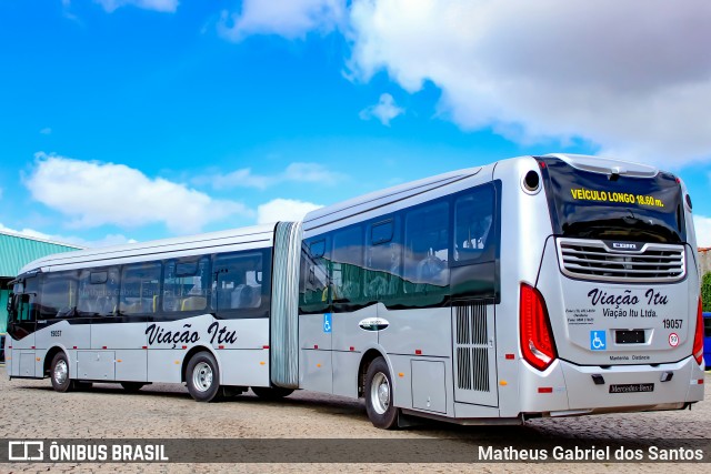 VITU - Viação Itu 19057 na cidade de Itu, São Paulo, Brasil, por Matheus Gabriel dos Santos. ID da foto: 7504960.