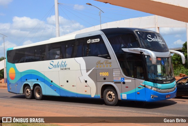 Expresso Satélite Norte 11900 na cidade de Estreito, Maranhão, Brasil, por Gean Brito. ID da foto: 7503928.