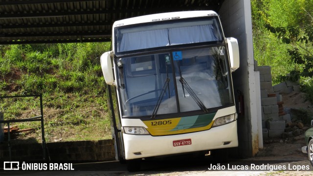 Empresa Gontijo de Transportes 12805 na cidade de João Monlevade, Minas Gerais, Brasil, por João Lucas Rodrigues Lopes. ID da foto: 7502917.