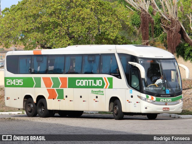 Empresa Gontijo de Transportes 21435 na cidade de Maceió, Alagoas, Brasil, por Rodrigo Fonseca. Número da foto: #7504187.