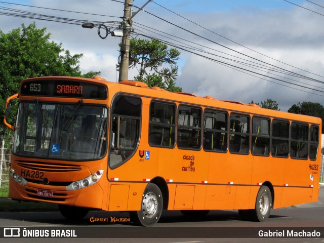 Auto Viação Redentor HA282 na cidade de Curitiba, Paraná, Brasil, por Gabriel Machado. ID da foto: 7503394.