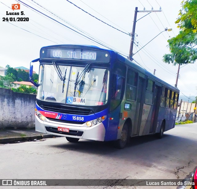 Viação Miracatiba 15.858 na cidade de São Paulo, São Paulo, Brasil, por Lucas Santos da Silva. ID da foto: 7503372.