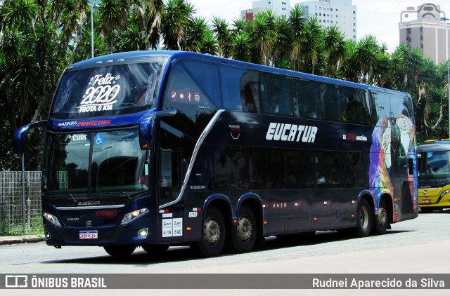 Eucatur - Empresa União Cascavel de Transportes e Turismo 5520 na cidade de Curitiba, Paraná, Brasil, por Rudnei Aparecido da Silva. Número da foto: #7503968.