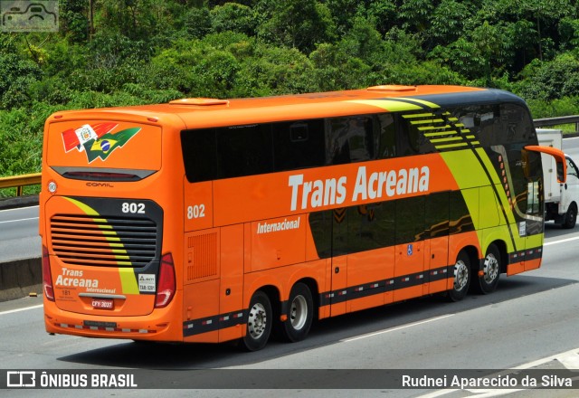 Empresa de Transporte Coletivo Trans Acreana 802 na cidade de Arujá, São Paulo, Brasil, por Rudnei Aparecido da Silva. Número da foto: #7503926.
