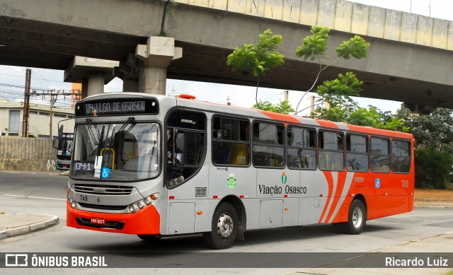 Viação Osasco 749 na cidade de Osasco, São Paulo, Brasil, por Ricardo Luiz. ID da foto: 7503511.