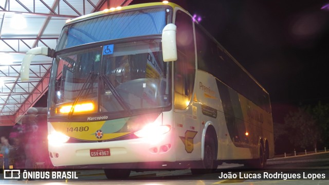 Empresa Gontijo de Transportes 14480 na cidade de Vitória da Conquista, Bahia, Brasil, por João Lucas Rodrigues Lopes. ID da foto: 7502915.