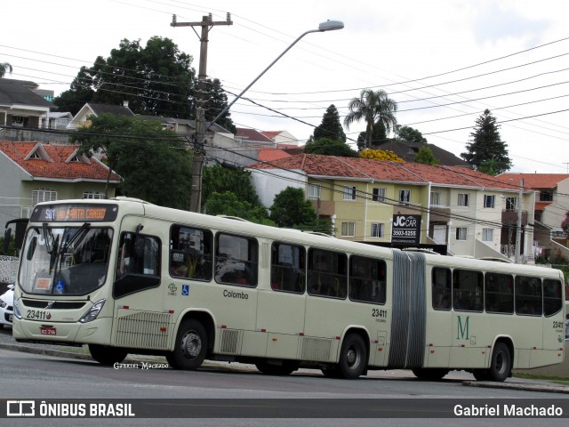 Viação Colombo 23411 na cidade de Curitiba, Paraná, Brasil, por Gabriel Machado. Número da foto: #7503411.