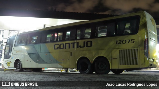 Empresa Gontijo de Transportes 12075 na cidade de Vitória da Conquista, Bahia, Brasil, por João Lucas Rodrigues Lopes. Número da foto: #7502913.