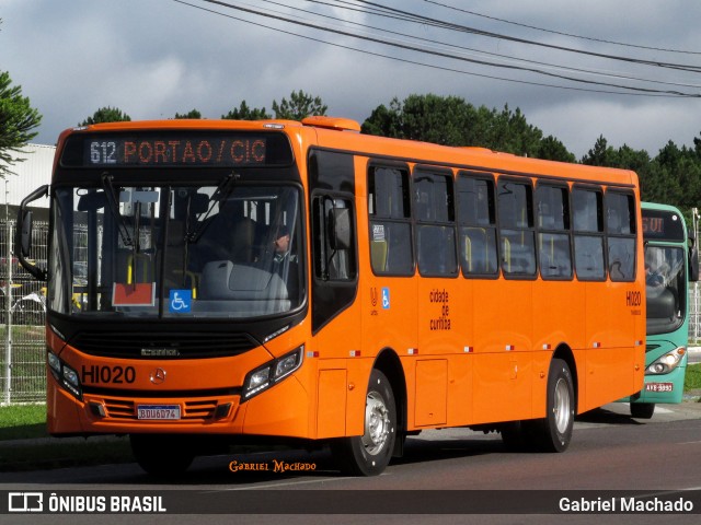 Auto Viação Redentor HI020 na cidade de Curitiba, Paraná, Brasil, por Gabriel Machado. Número da foto: #7503361.