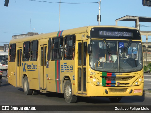 Expresso Vera Cruz 294 na cidade de Jaboatão dos Guararapes, Pernambuco, Brasil, por Gustavo Felipe Melo. Número da foto: #7503426.