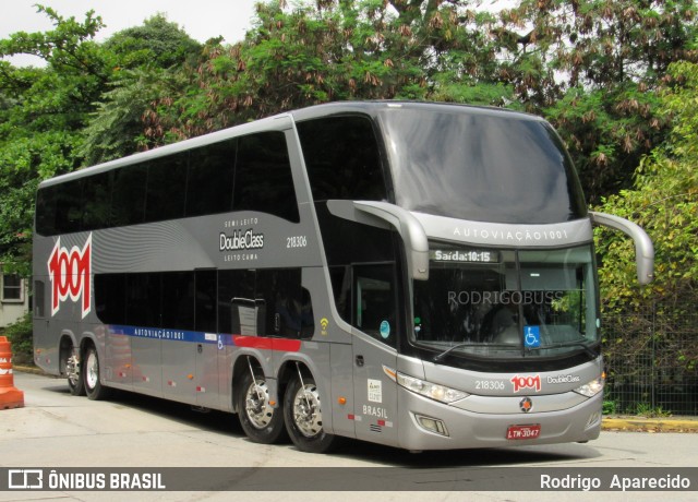 Auto Viação 1001 218306 na cidade de São Paulo, São Paulo, Brasil, por Rodrigo  Aparecido. Número da foto: #7504437.