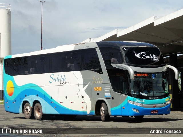 Expresso Satélite Norte 14500 na cidade de Teresina, Piauí, Brasil, por André Fonseca. ID da foto: 7505929.