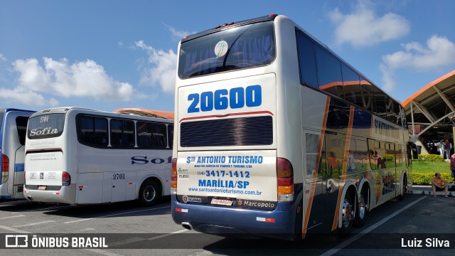 Santo Antônio Turismo 20600 na cidade de Aparecida, São Paulo, Brasil, por Luiz Silva. ID da foto: 7505150.