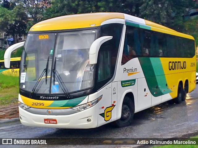 Empresa Gontijo de Transportes 21295 na cidade de Belo Horizonte, Minas Gerais, Brasil, por Adão Raimundo Marcelino. ID da foto: 7507492.