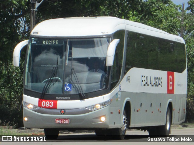 Real Alagoas de Viação 093 na cidade de Recife, Pernambuco, Brasil, por Gustavo Felipe Melo. Número da foto: #7507555.