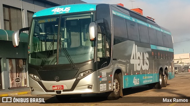 4bus - Cooperativa de Transporte Rodoviário de Passageiros Serviços e Tecnologia - Buscoop 44003 na cidade de Porto Alegre, Rio Grande do Sul, Brasil, por Max Ramos. ID da foto: 7505491.