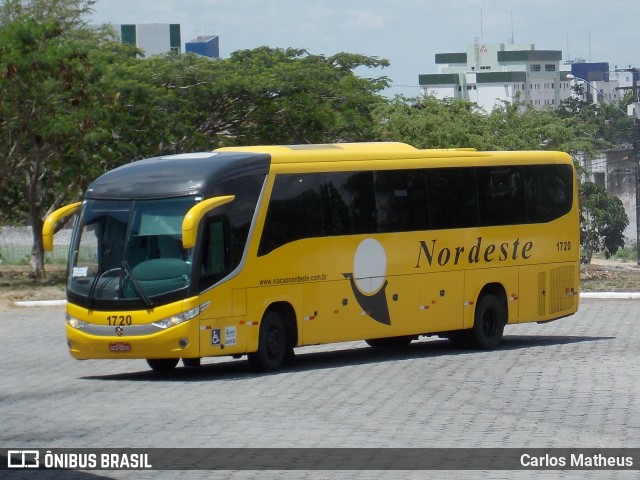 Viação Nordeste 1720 na cidade de Campina Grande, Paraíba, Brasil, por Carlos Matheus. Número da foto: #7505706.
