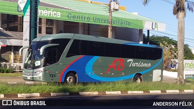 AB Turismo 721 na cidade de Foz do Iguaçu, Paraná, Brasil, por ANDERSON FÉLIX. ID da foto: 7508103.