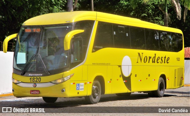 Viação Nordeste 1820 na cidade de Fortaleza, Ceará, Brasil, por David Candéa. Número da foto: #7507081.