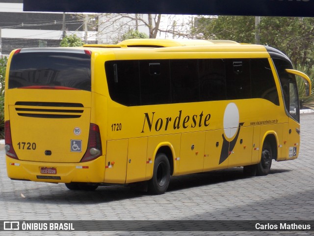 Viação Nordeste 1720 na cidade de Campina Grande, Paraíba, Brasil, por Carlos Matheus. Número da foto: #7505714.