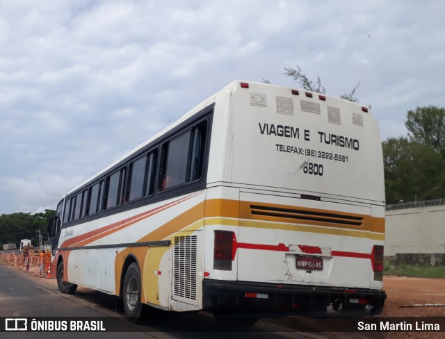 Bonitão Viagem e Turismo 6800 na cidade de Teresina, Piauí, Brasil, por San Martin Lima. ID da foto: 7506947.