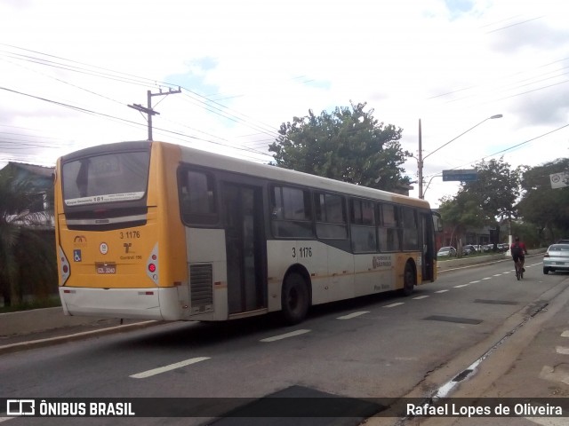 Viação Metrópole Paulista - Zona Leste 3 1176 na cidade de São Paulo, São Paulo, Brasil, por Rafael Lopes de Oliveira. Número da foto: #7506524.