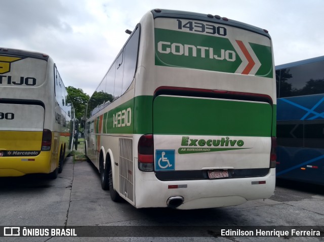 Empresa Gontijo de Transportes 14330 na cidade de São Paulo, São Paulo, Brasil, por Edinilson Henrique Ferreira. ID da foto: 7508029.