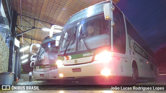 Empresa Gontijo de Transportes 11865 na cidade de Camanducaia, Minas Gerais, Brasil, por João Lucas Rodrigues Lopes. ID da foto: 7508131.