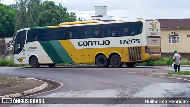 Empresa Gontijo de Transportes 17265 na cidade de Cuiabá, Mato Grosso, Brasil, por Guilherme Henrique. ID da foto: 7506712.