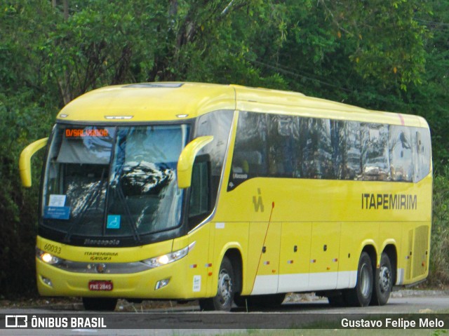 Viação Itapemirim 60033 na cidade de Recife, Pernambuco, Brasil, por Gustavo Felipe Melo. Número da foto: #7507489.