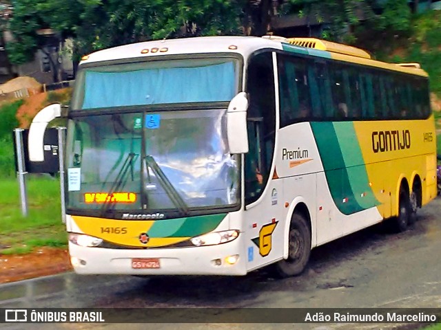 Empresa Gontijo de Transportes 14165 na cidade de Belo Horizonte, Minas Gerais, Brasil, por Adão Raimundo Marcelino. ID da foto: 7507513.