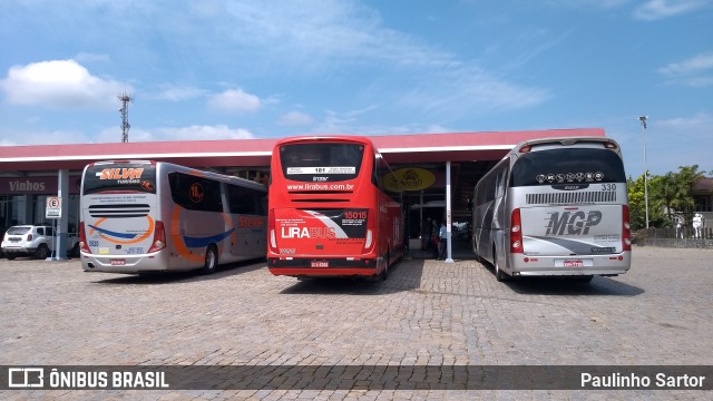 Lirabus 15015 na cidade de Araquari, Santa Catarina, Brasil, por Paulinho Sartor. Número da foto: #7506501.