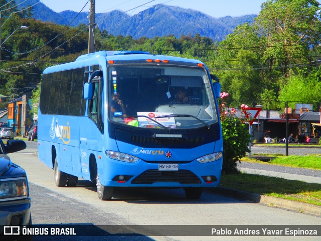 Ônibus Particulares MARCRIS TURISMO na cidade de Chaitén, Palena, Los Lagos, Chile, por Pablo Andres Yavar Espinoza. Número da foto: #7508081.