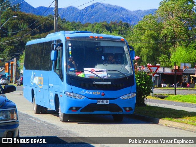 Ônibus Particulares Marcris Turismo na cidade de Chaitén, Palena, Los Lagos, Chile, por Pablo Andres Yavar Espinoza. ID da foto: 7508081.