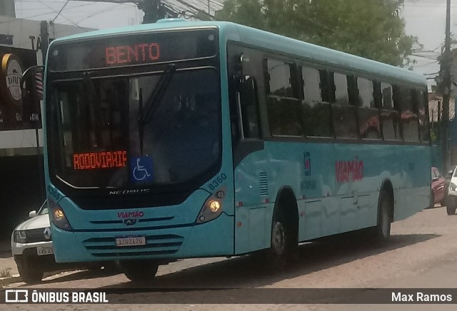 Empresa de Transporte Coletivo Viamão 8360 na cidade de Viamão, Rio Grande do Sul, Brasil, por Max Ramos. Número da foto: #7505839.