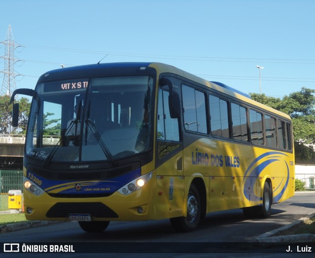 Viação Lírio dos Vales 13300 na cidade de Vitória, Espírito Santo, Brasil, por J.  Luiz. Número da foto: #7507006.