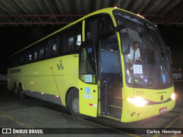 Viação Itapemirim 5075 na cidade de Vitória da Conquista, Bahia, Brasil, por Carlos  Henrique. Número da foto: #7505677.