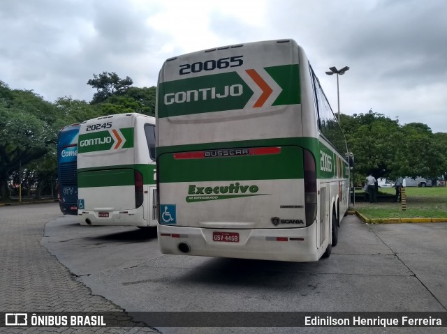 Empresa Gontijo de Transportes 20065 na cidade de São Paulo, São Paulo, Brasil, por Edinilson Henrique Ferreira. ID da foto: 7505975.