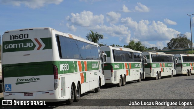 Empresa Gontijo de Transportes 11680 na cidade de Perdões, Minas Gerais, Brasil, por João Lucas Rodrigues Lopes. ID da foto: 7508003.