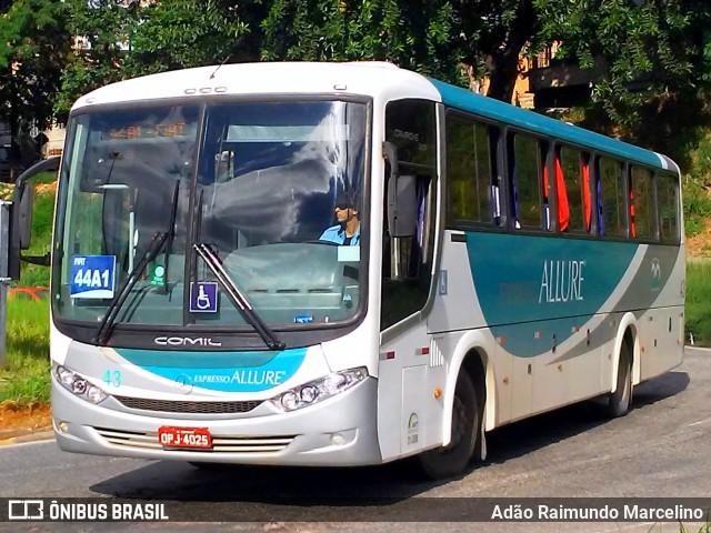 Expresso Allure 43 na cidade de Belo Horizonte, Minas Gerais, Brasil, por Adão Raimundo Marcelino. ID da foto: 7507678.