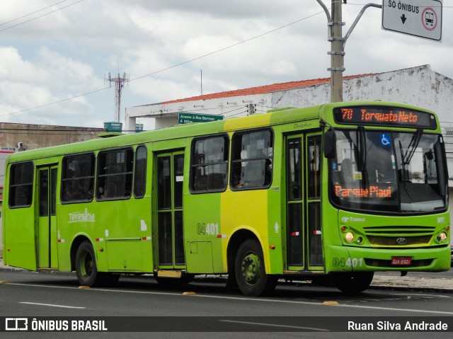 Transcol Transportes Coletivos 04401 na cidade de Teresina, Piauí, Brasil, por Ruan Silva Andrade. ID da foto: 7505228.