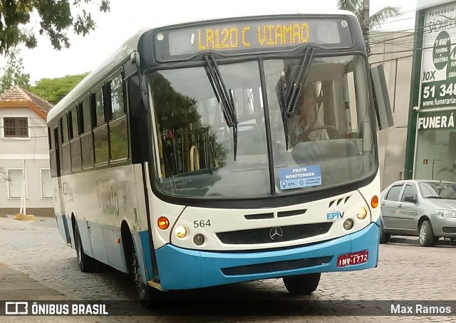 Empresa de Transporte Coletivo Viamão 564 na cidade de Viamão, Rio Grande do Sul, Brasil, por Max Ramos. Número da foto: #7505824.