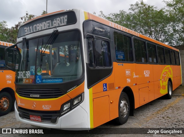 Empresa de Transportes Braso Lisboa A29024 na cidade de Rio de Janeiro, Rio de Janeiro, Brasil, por Jorge Gonçalves. Número da foto: #7507758.