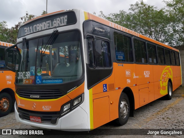 Empresa de Transportes Braso Lisboa A29024 na cidade de Rio de Janeiro, Rio de Janeiro, Brasil, por Jorge Gonçalves. ID da foto: 7507758.